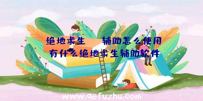「绝地求生rng辅助怎么使用」|有什么绝地求生辅助软件